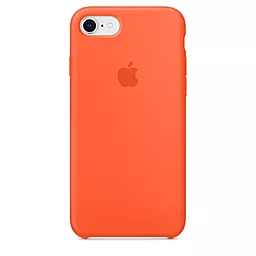 Чехол Apple Silicone Case 1:1 iPhone 7, iPhone 8 Spicy Orange