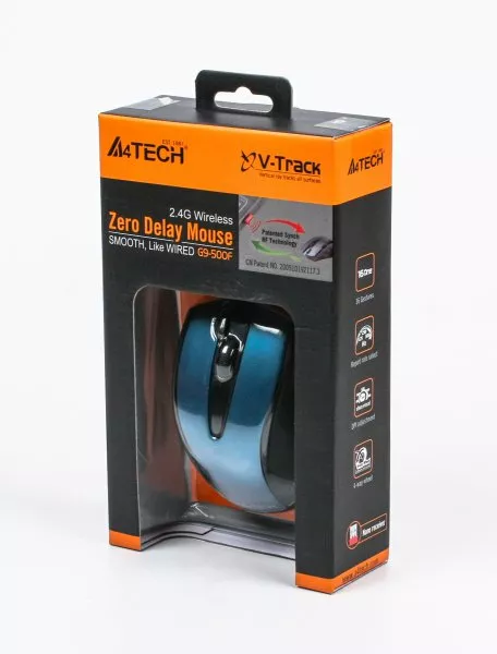 Компьютерная мышка A4Tech G9-500F-4 (Blue) - фото 4
