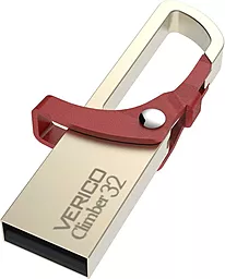 Флешка Verico USB 32Gb Climber (1UDOV-RFRD33-NN) Red - фото Флешка Verico USB 32Gb Climber (1UDOV-RFRD33-NN) Red