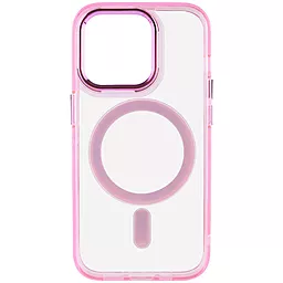 Чехол Epik Iris with MagSafe для Apple iPhone 13 Pro Pink