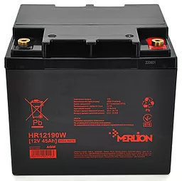 Аккумуляторная батарея Merlion 12V 45 Ah (HR12190W)