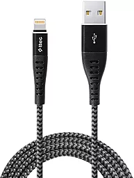 Кабель Ttec 2DKX01LS USB-A - Lightning 12w 2.4a 1.5м cable Black