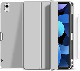 Чехол для планшета BeCover Direct Charge Pen для Apple iPad Air 10.9" 2020, 2022, iPad Pro 11" 2018 Gray (705530) - фото Чехол для планшета BeCover Direct Charge Pen для Apple iPad Air 10.9" 2020, 2022, iPad Pro 11" 2018 Gray (705530)
