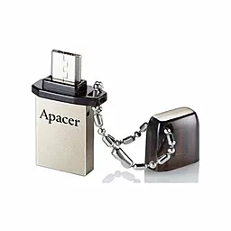 Флешка Apacer AH175 8GB USB 2.0 (AP8GAH175B-1) Black - миниатюра 2