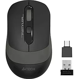 Компьютерная мышка A4Tech Fstyler FG10CS Air Stone Grey - фото Компьютерная мышка A4Tech Fstyler FG10CS Air Stone Grey