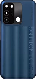 Задняя крышка корпуса Tecno Spark Go 2022 (KG5m) со стеклом камеры, Original Atlantic Blue