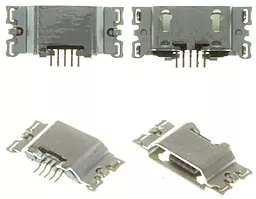 Роз'єм зарядки Motorola Moto G5 Plus XT1687, 5 pin, micro-USB тип-B