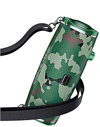 Колонки акустические Hoco BS40 Desire song Camouflage Green - фото Колонки акустические Hoco BS40 Desire song Camouflage Green