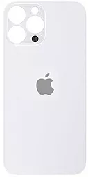 Задняя крышка корпуса Apple iPhone 13 Pro Max (small hole) Silver