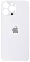Задня кришка корпусу Apple iPhone 13 Pro Max (small hole) Silver - фото Задня кришка корпусу Apple iPhone 13 Pro Max (small hole) Silver