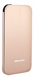 Повербанк Awei P20K 8000 mAh Luxury Gold - фото Повербанк Awei P20K 8000 mAh Luxury Gold