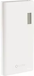 Повербанк Cord Y635 20000 mAh White/Grey - фото Повербанк Cord Y635 20000 mAh White/Grey