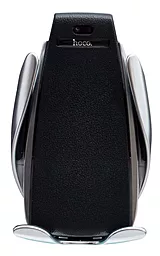Держатель с беспроводной зарядкой, с автозажимом Hoco Wireless Fast Charge CA42A Silver (CA42A) - фото Держатель с беспроводной зарядкой, с автозажимом Hoco Wireless Fast Charge CA42A Silver (CA42A)