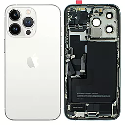 Корпус для Apple iPhone 13 Pro full kit (версія EU) Original - знятий з телефону Silver - фото Корпус для Apple iPhone 13 Pro full kit (версія EU) Original - знятий з телефону Silver