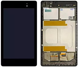 Дисплей для планшета Asus Google Nexus 7 ME571K 2013 (WiFi) + Touchscreen with frame Black - фото Дисплей для планшета Asus Google Nexus 7 ME571K 2013 (WiFi) + Touchscreen with frame Black