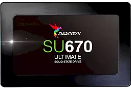 SSD Накопитель ADATA SU670 500 GB (ASU670SS-500G-B)