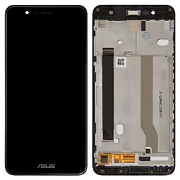 Дисплей Asus ZenFone 3 Max ZC520TL (X008D, X008DA, X008DC, X00KD) з тачскріном і рамкою, Black