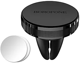 Держатель магнитный Borofone BH8 Air Black - фото Держатель магнитный Borofone BH8 Air Black