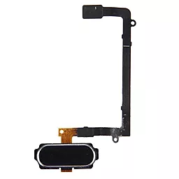 Шлейф Samsung Galaxy S6 G920F с кнопкой меню Home Black - фото Шлейф Samsung Galaxy S6 G920F с кнопкой меню Home Black