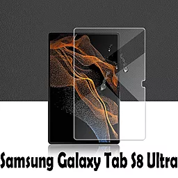 Захисне скло BeCover для Samsung Galaxy Tab S8 Ultra