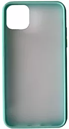 Чехол 1TOUCH Gingle Matte для Apple iPhone 11 Pro Max Sky Blue/Green