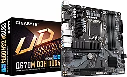 Материнская плата Gigabyte Q670M D3H DDR4