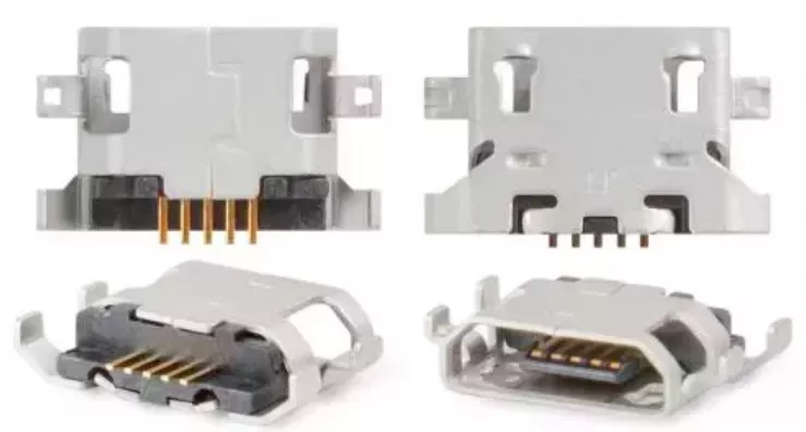 Роз'єм зарядки Bravis Tau 5 pin, Micro-USB - фото 1