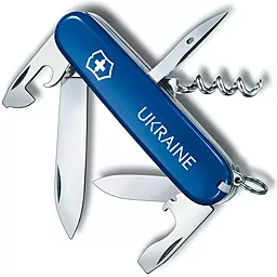 Мультитул Victorinox Spartan Ukraine (1.3603.2_T0140u) Blue Ukraine белый - фото Мультитул Victorinox Spartan Ukraine (1.3603.2_T0140u) Blue Ukraine белый