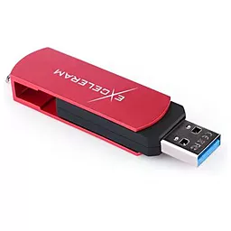 Флешка Exceleram 64GB P2 Series USB 3.1 Gen 1 (EXP2U3REB64) Red - фото Флешка Exceleram 64GB P2 Series USB 3.1 Gen 1 (EXP2U3REB64) Red