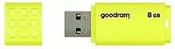 Флешка GooDRam UME3 USB 2.0 8GB Yellow (UME2-0080Y0R11) - мініатюра 3