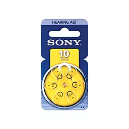 Батарейки Sony ZA10 (A10) 6шт 1.4 V
