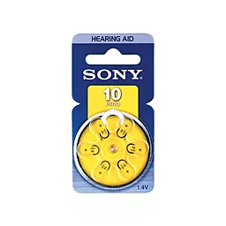 Батарейки Sony ZA10 (A10) 6шт - фото Батарейки Sony ZA10 (A10) 6шт