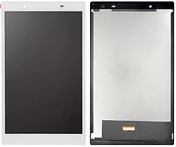 Дисплей для планшета Lenovo Tab 4 8 TB-8504N, TB-8504P, TB-8504F, TB-8504X (желтая плата) + Touchscreen White
