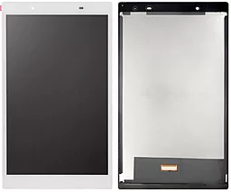 Дисплей для планшета Lenovo Tab 4 8 TB-8504N, TB-8504P, TB-8504F, TB-8504X (желтая плата) + Touchscreen White - фото Дисплей для планшета Lenovo Tab 4 8 TB-8504N, TB-8504P, TB-8504F, TB-8504X (желтая плата) + Touchscreen White