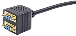 Видео переходник (адаптер) Cablexpert 2хHD15F/HD15M (CC-VGAX2-20CM) 0.2m - миниатюра 3