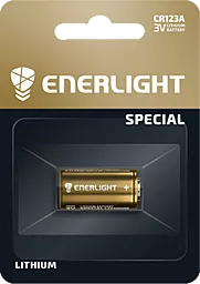 Батарейки Enerlight Lithium CR123A 1шт (71230101) 3 V - фото Батарейки Enerlight Lithium CR123A 1шт (71230101) 3 V
