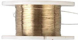 Струна металева для розділення дисплеїв і сенсорів Ya Xun 100 м 0.1мм Золотиста