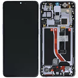 Дисплей Realme X2 Pro с тачскрином и рамкой, оригинал, White - фото Дисплей Realme X2 Pro с тачскрином и рамкой, оригинал, White