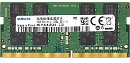 Оперативна пам'ять для ноутбука Samsung 16GB SO-DIMM DDR4 2666MHz (M471A2K43CB1-CTD)