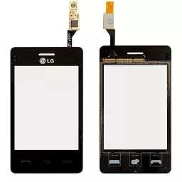 Сенсор (тачскрин) LG Cookie Smart (T370, T375, T385, T395) Black - фото Сенсор (тачскрин) LG Cookie Smart (T370, T375, T385, T395) Black
