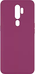 Чохол Epik Silicone Cover Full without Logo для OPPO A5 2020, A9 2020 Marsala