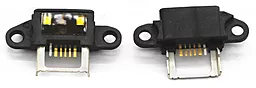 Роз'єм зарядки Xiaomi Mi Note 5 pin, Micro-USB Black - фото Роз'єм зарядки Xiaomi Mi Note 5 pin, Micro-USB Black