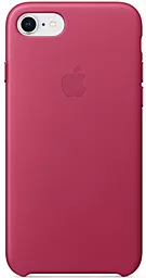 Чохол Apple Leather Case iPhone 7, iPhone 8, iPhone SE 2020 Pink Fuchsia