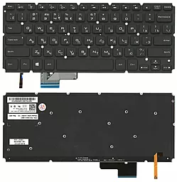 Клавіатура для ноутбуку Dell XPS 14R з підсвічуванням Black