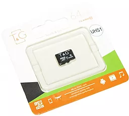 Карта памяти T&G microSDXC 64GB Class 10 UHS-I U1 (TG-64GBSDCL10-00)