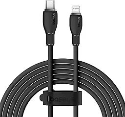 Кабель Baseus Pudding Series USB Type-C - Lightning 20w 3a 2м PD сable Black (P10355701111-01) - фото Кабель Baseus Pudding Series USB Type-C - Lightning 20w 3a 2м PD сable Black (P10355701111-01)