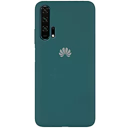 Чехол Epik Silicone Cover Full Protective (AA) Huawei Honor 20 Pro Pine Green