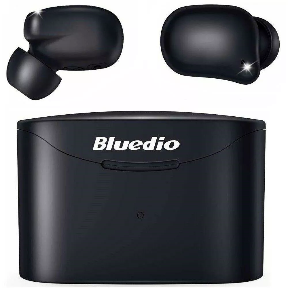 Наушники Bluedio T Elf 2 TWS Black - фото 1