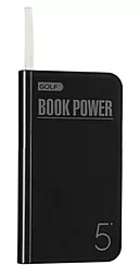 Повербанк GOLF G28 5000 mAh Black - фото Повербанк GOLF G28 5000 mAh Black