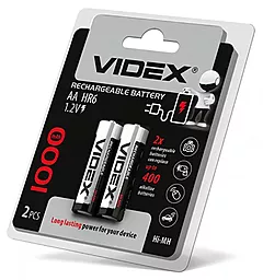 Акумулятор Videx AA (R6) 1000mAh 2шт (23460)